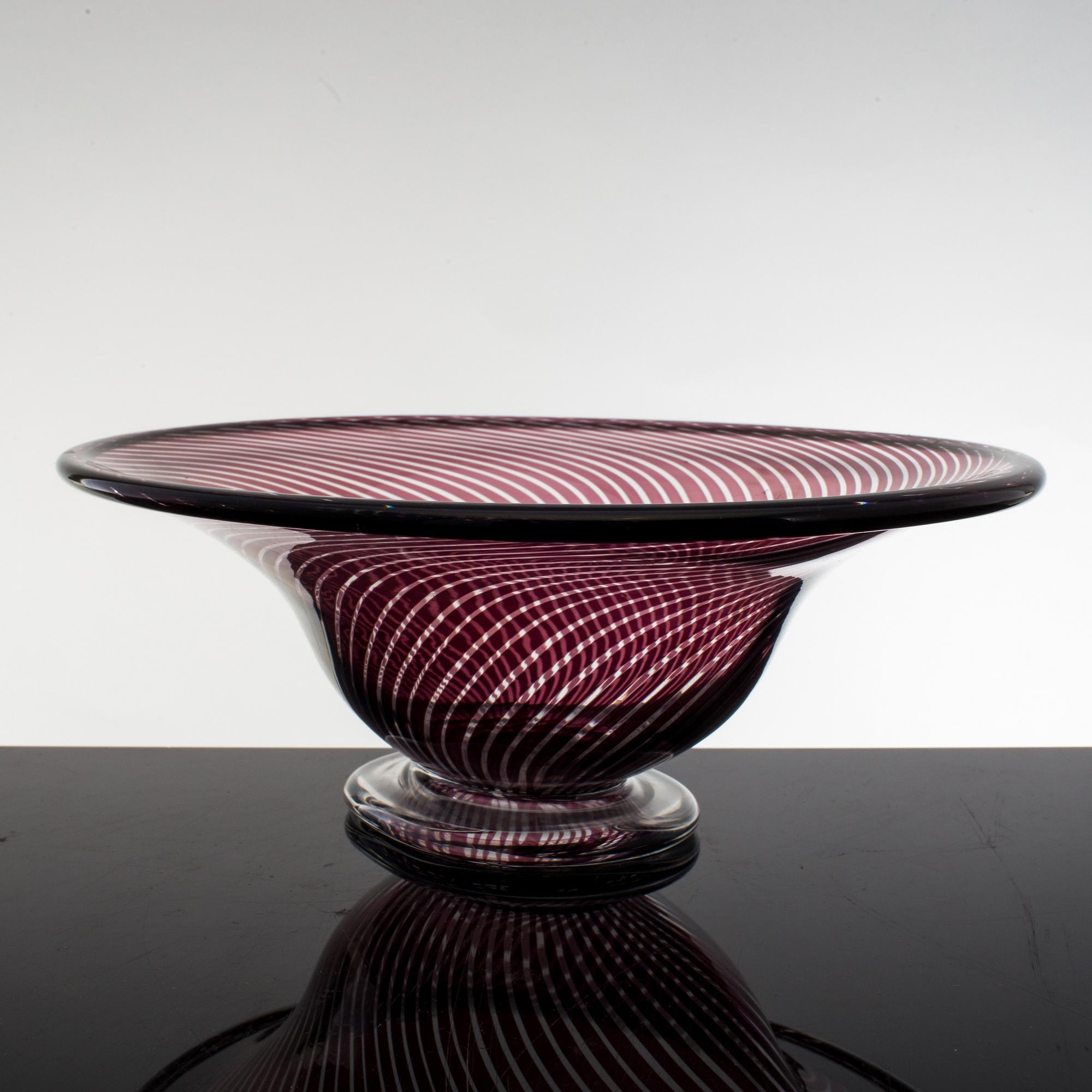 EDWARD HALD, skål, Slipgraal, Orrefors 1947.