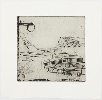 Hans Wigert, caravans.