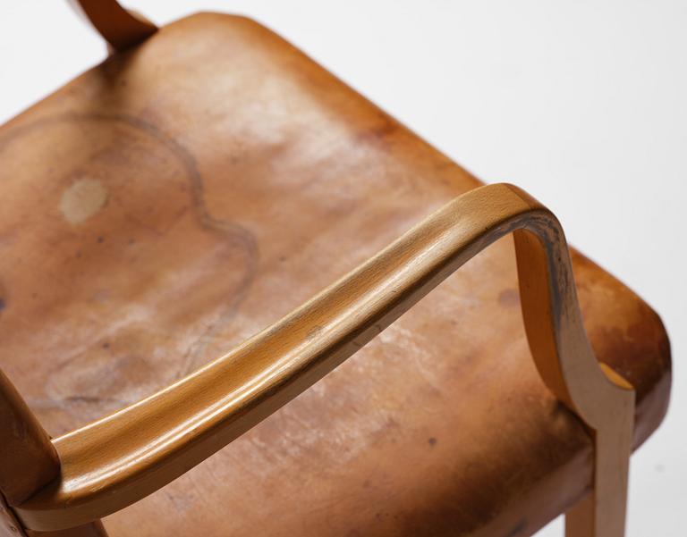 G.A. Berg, armchair, Stockholm, 1940s.