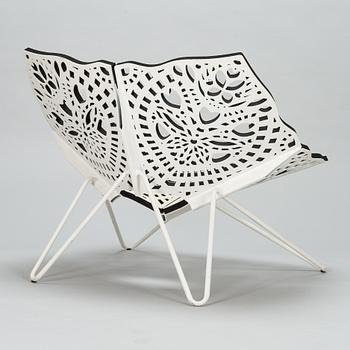 Louise Campbell, a 21st century lounge chair 'Prince chair' for Hay, Denmark.