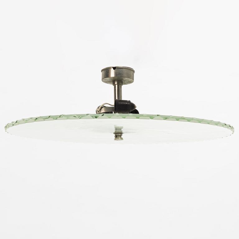 A Swedish Grace ceiling lamp, 1930's.