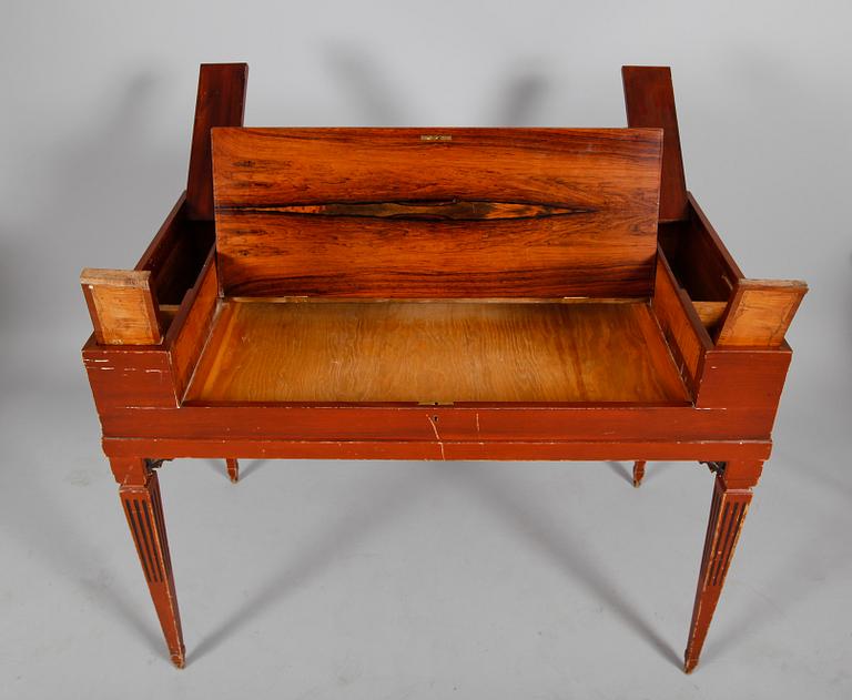 DAMSKRIVBORD, gustaviansk stil, 1800-/1900-tal.