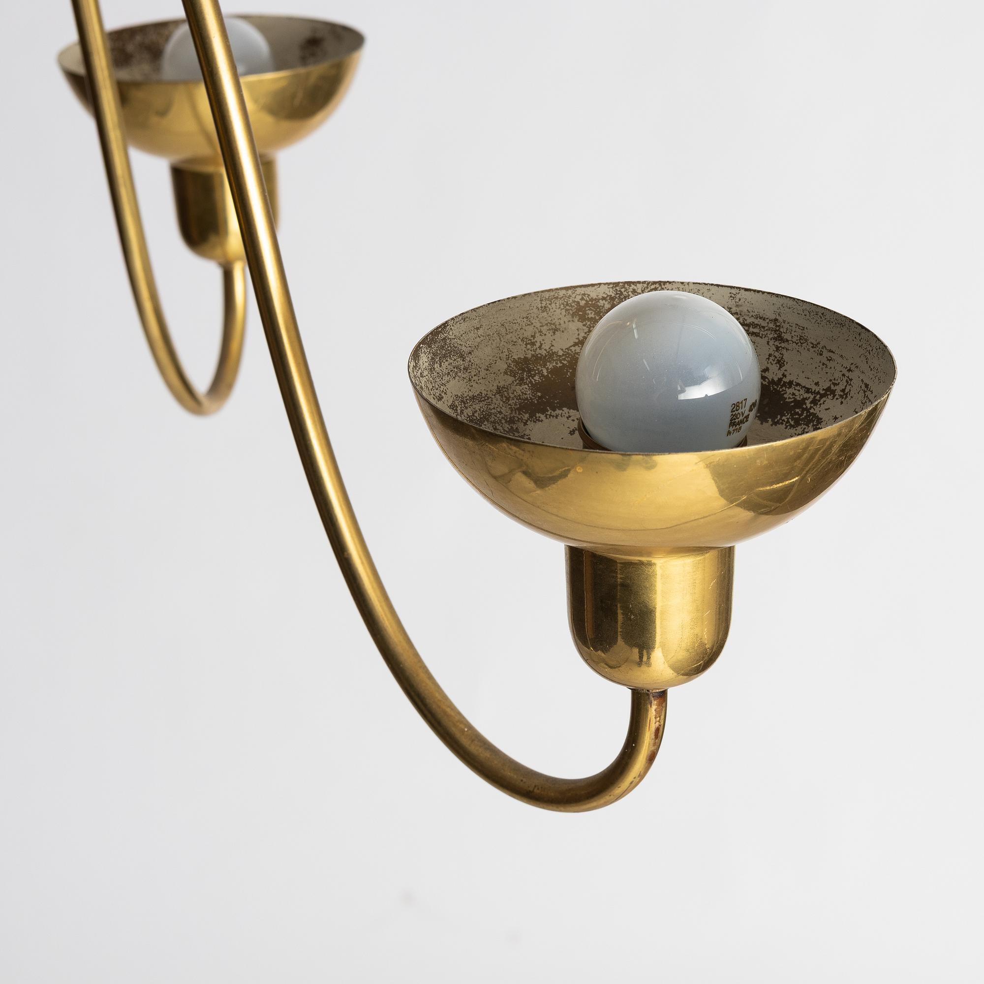 Josef Frank, A model G2557 ceiling lamp, Svenskt Tenn.