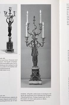 Kandelaber, för fyra ljus, Parisarbete, François Rémonds art, 1700-talets slut, Louis XVI.
