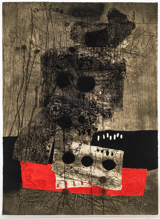 Antoni Clavé, Folder, 10 sheets, "Strange Instruments".