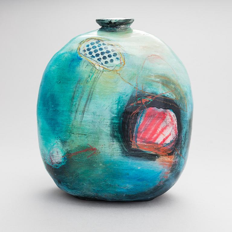 Timothy Persons, vase, ceramic, signed Persons -96.