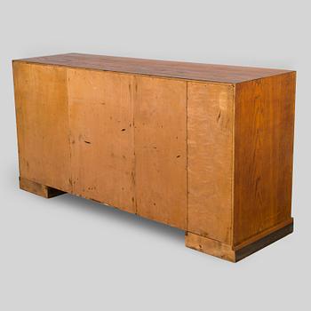 A 1930s functionalist style sideboard.