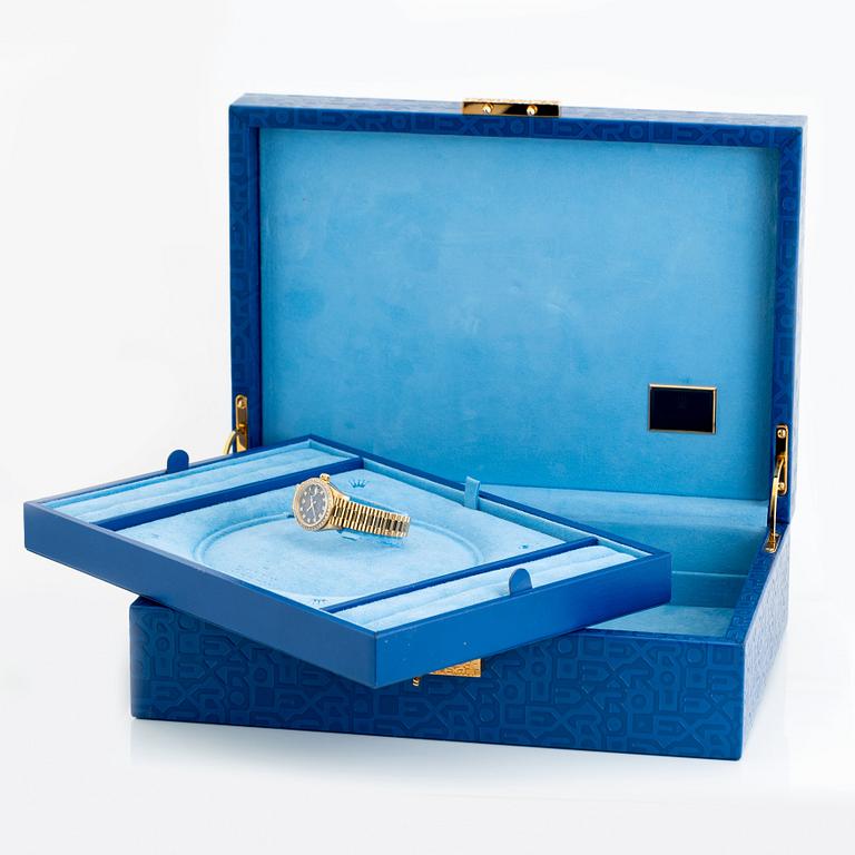 Rolex, Datejust, "Blue Diamond Vignette Dial", ca 1997.