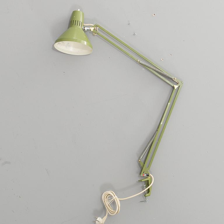 SKRIVBORDSLAMPA, LEDU, 1900-talets andra hälft.