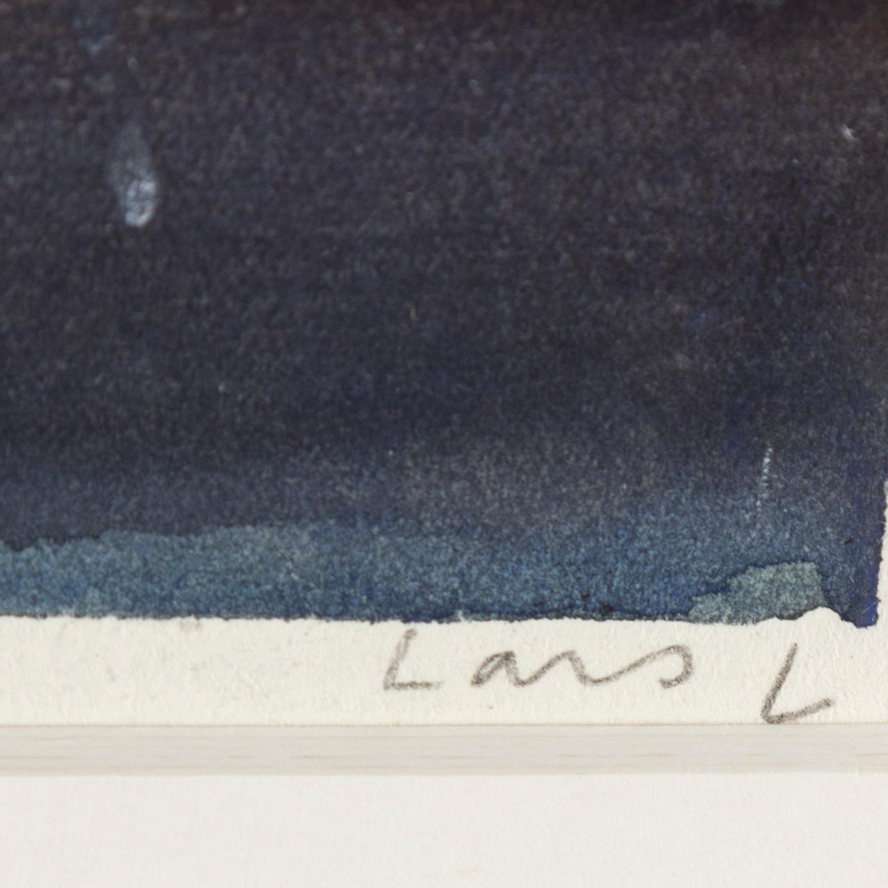 LARS LERIN, akvarell på papper, signerad och daterad 3/1 - 96.