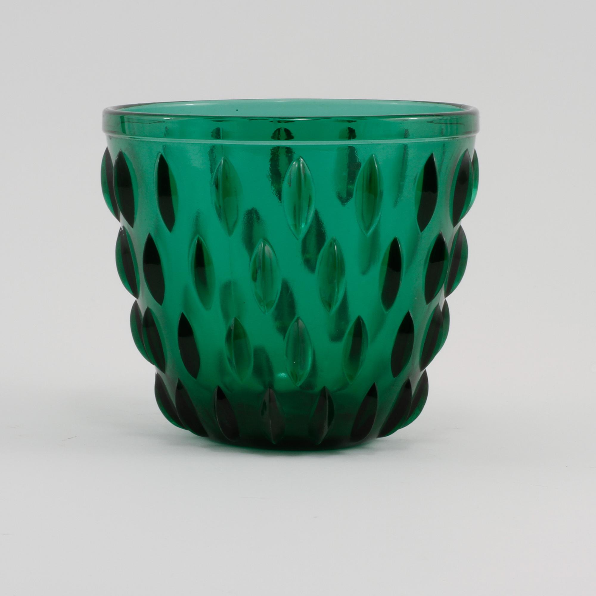 YTTERFODER, glas, "Ellips", Arthur Percy för Gullaskurf, omkring 1900-talets mitt.