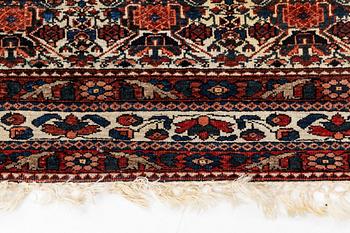 Carpet, Abadeh, antique, ca 220 x 145 cm.
