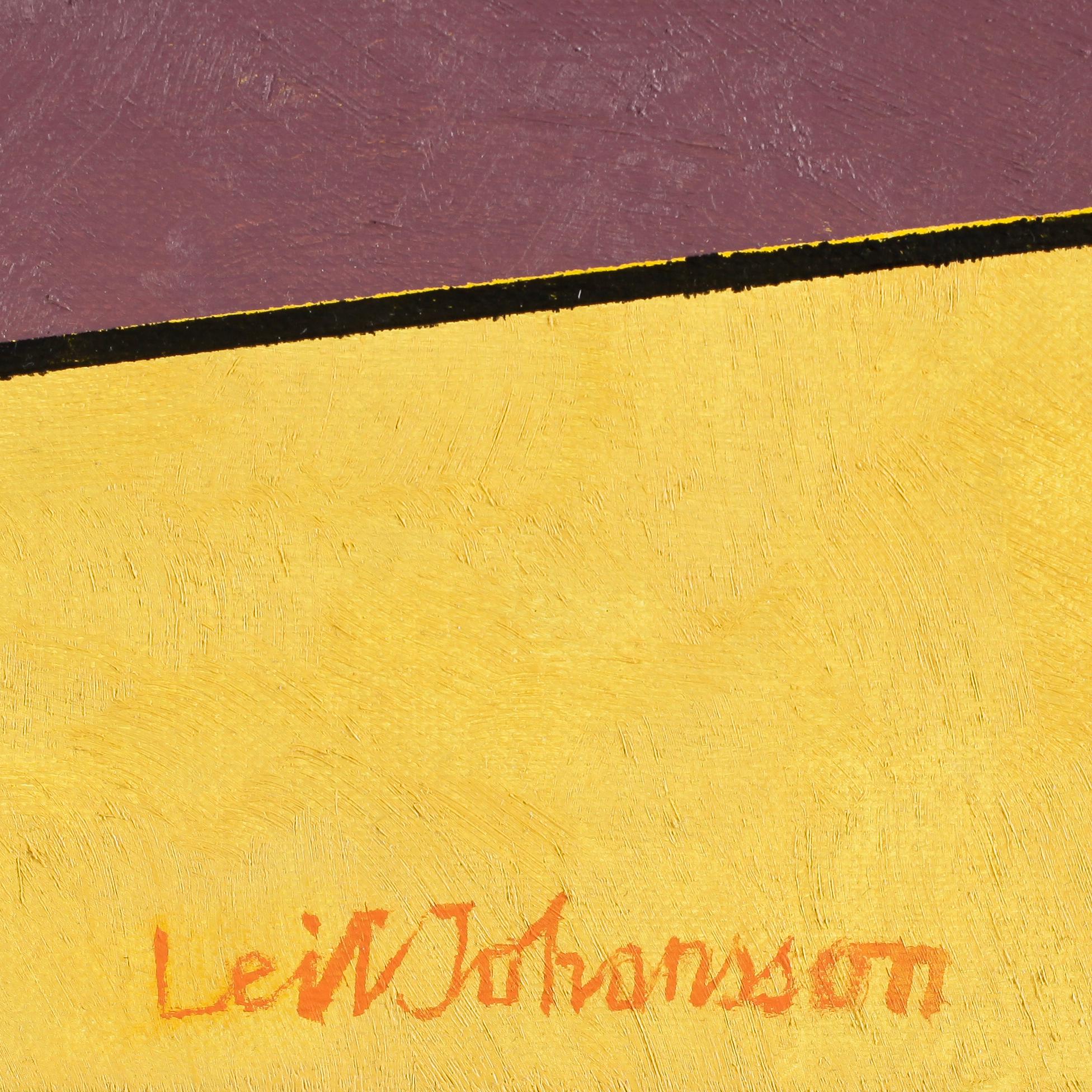 LEIF JOHANSSON, olja på duk, sign.