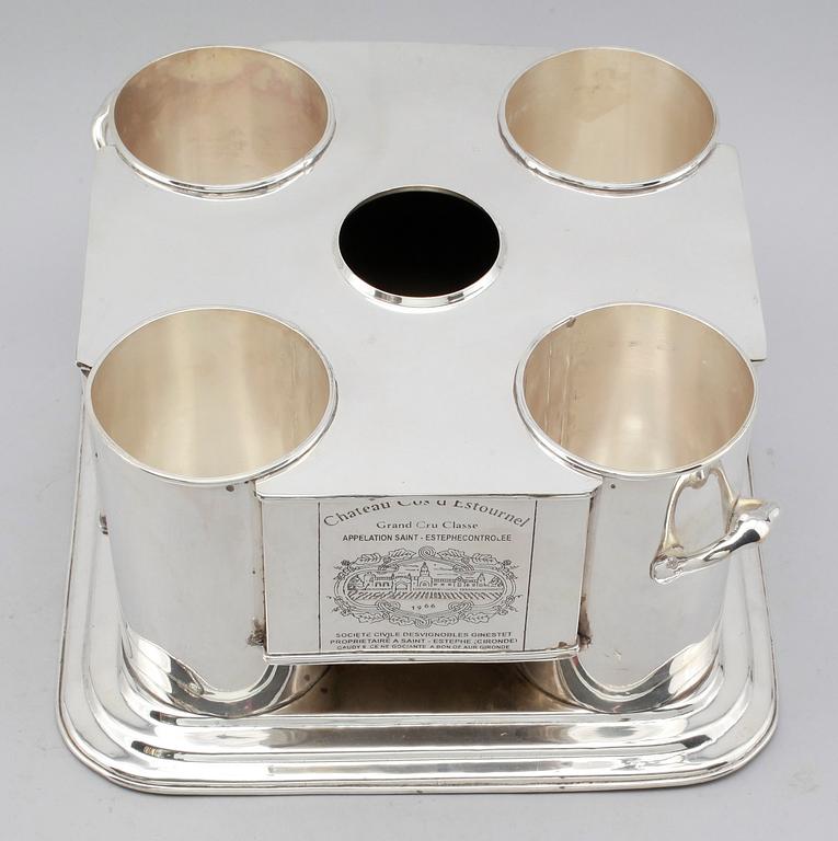 VINKYLARE, försilvrad metall, 2000-tal.