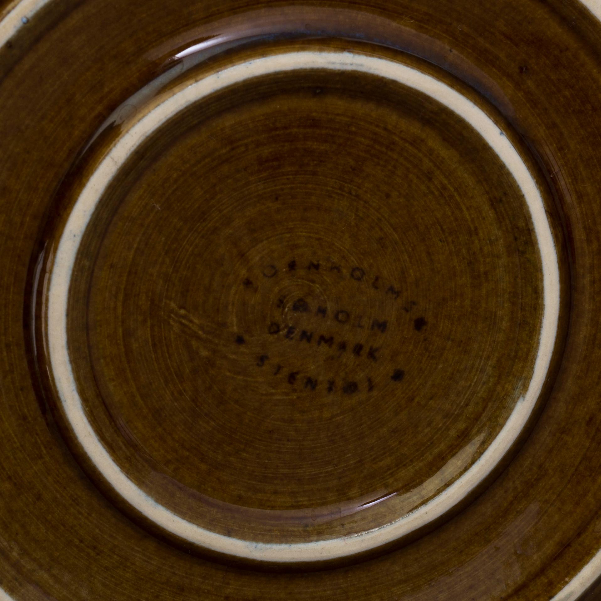 TESERVIS, 28 delar, stengods, Søholm Stentøj, Bornholm Danmark, 1960/70-tal.