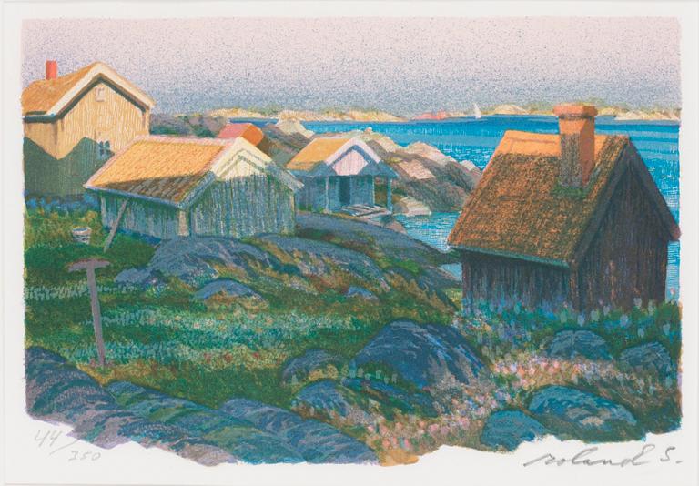 Roland Svensson, "Sommarkväll, Storskärgården".