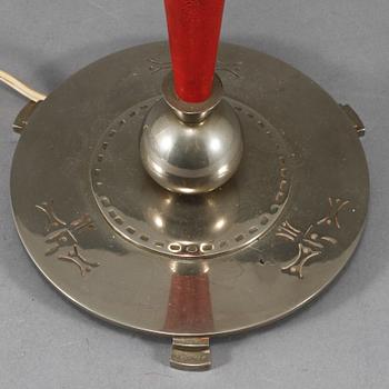BORDSLAMPA, 1900-talets andra kvartal.