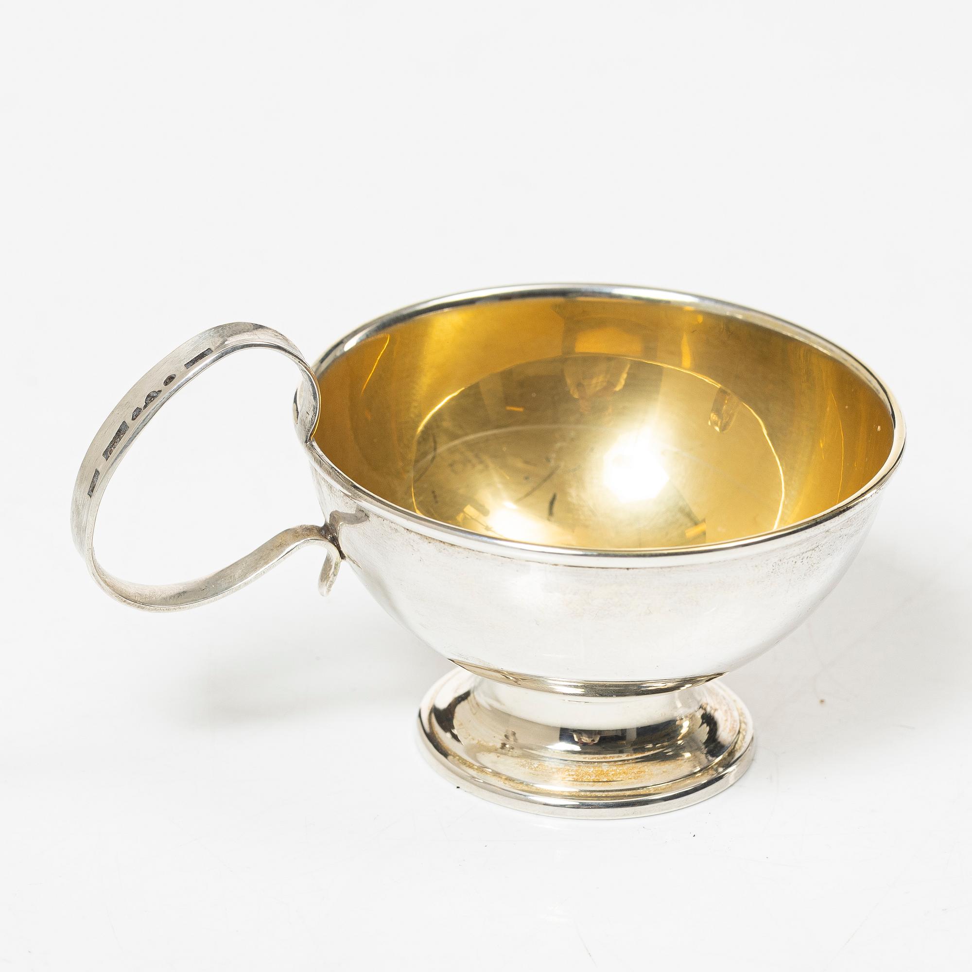 A set of twelve Swedish silver punch mugs, mark of Ingemar Andersson (Eik), Falköping 1992.