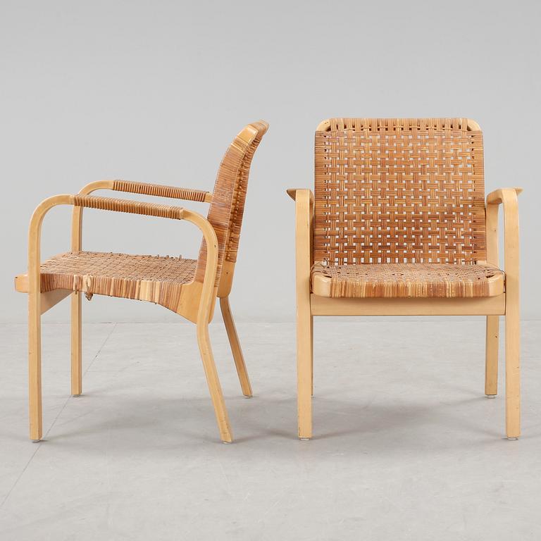 STOLAR, 4 st, modell 45, Alvar Aalto, 1900-talets andra hälft.