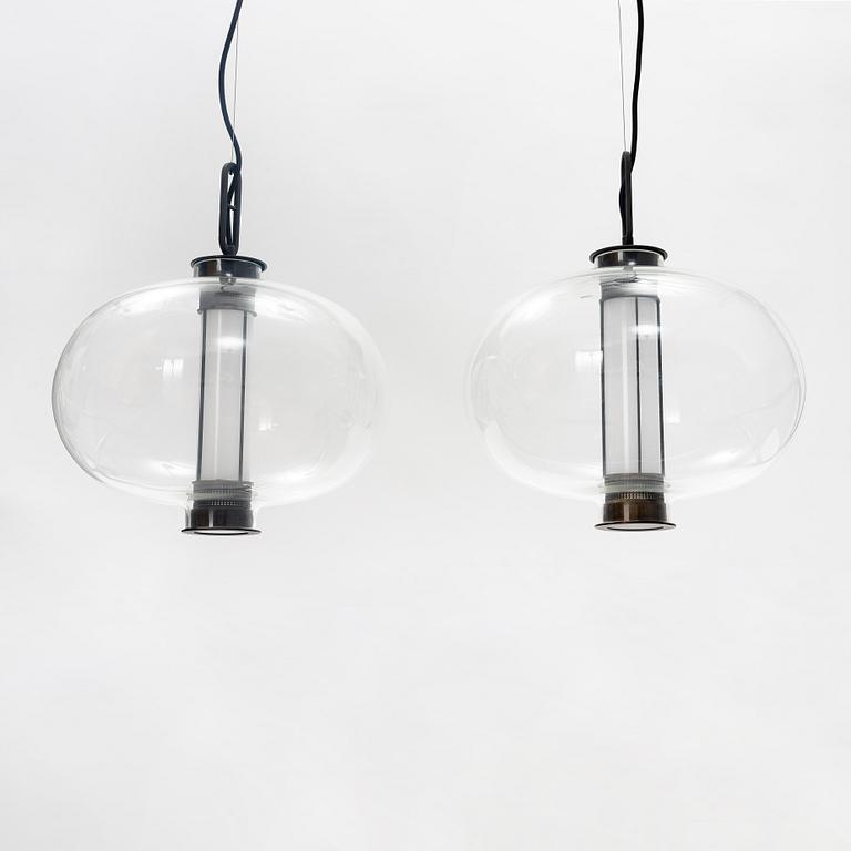 Neri & Hu, a pair of, "BAI T MA MA OUT" outdoors ceiling lamps, Parachilna.