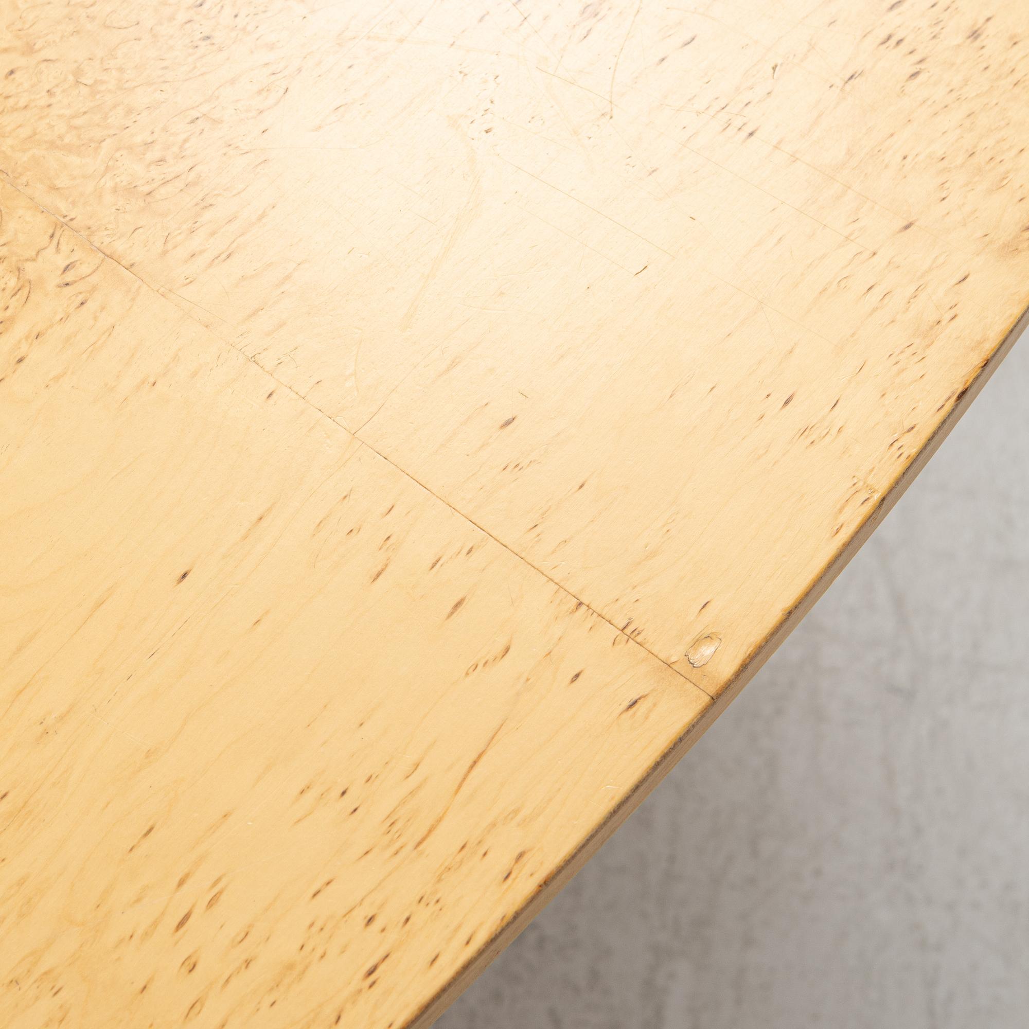 Bruno Mathsson & Piet Hein, a 'Supercirkel'  coffee table, Bruno Mathsson International, Värnamo.