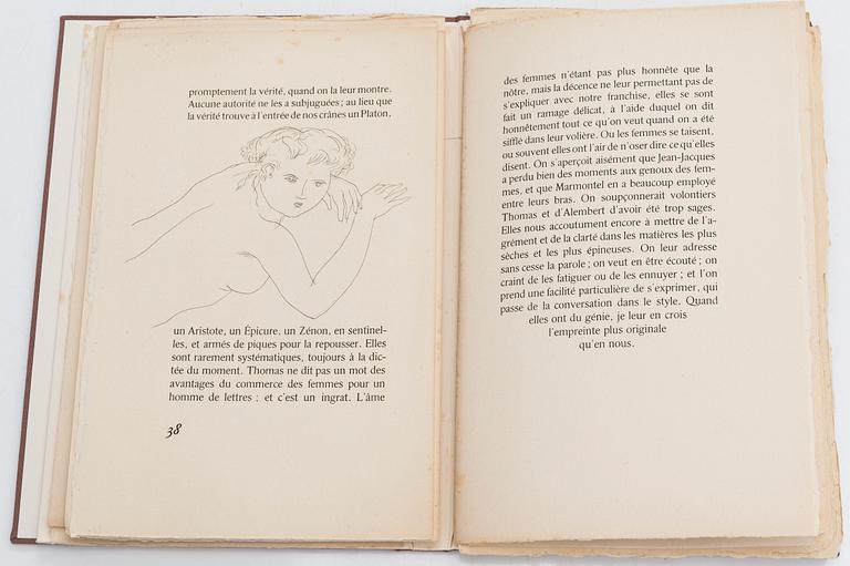 Denis Diderot & Max Papart, Kirja, "Sur Les Femmes".