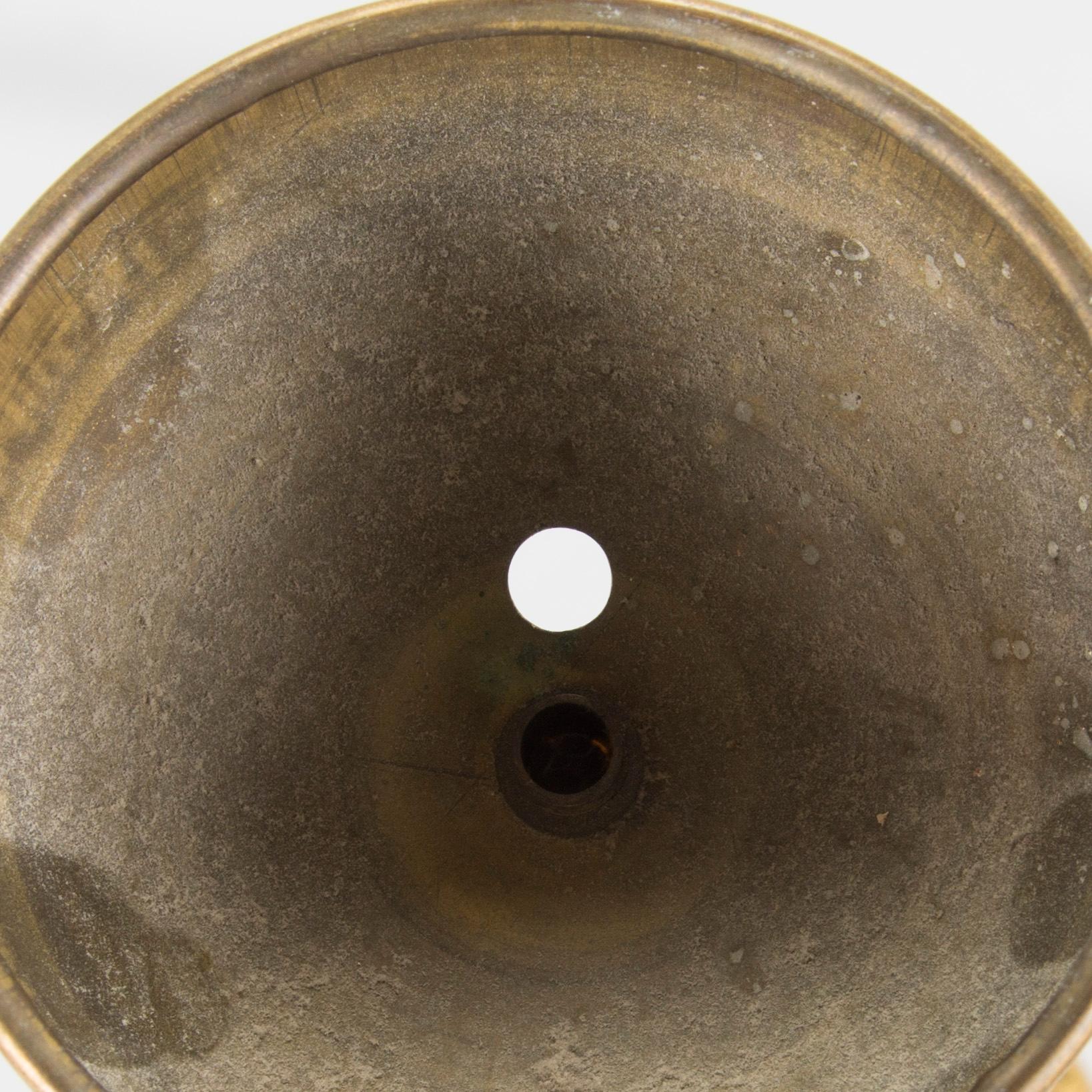 Lisa Johansson-Pape, taklampa, mässing, modell 1314, Stockmann Orno, 1900-talets mitt.