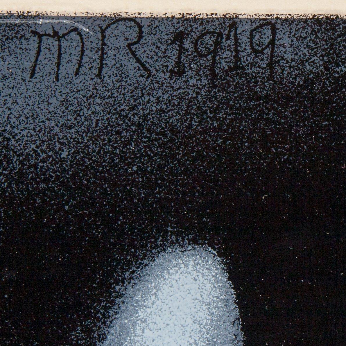 MAN RAY, serigrafi och plexiglas, 1971, inristad signatur, numrerad 20/35.