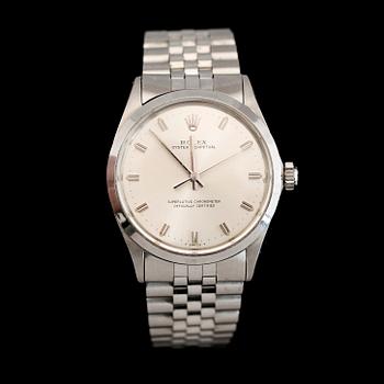 ARMBANDSUR, stål, Rolex, Oyster Perpetual, 1900-talets andra hälft.