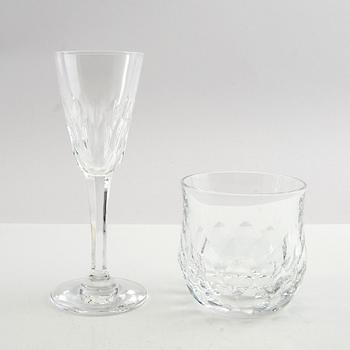 Sigurd Persson, Service 61 pcs "Carl Gustaf" Orrefors 1970s.