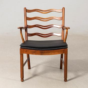 Ole Wanscher, chair, model 1755, Fritz Hansen, Denmark, 1946.