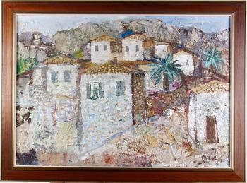 WAHLBERG, BERTIL. Olja på duk, sign.