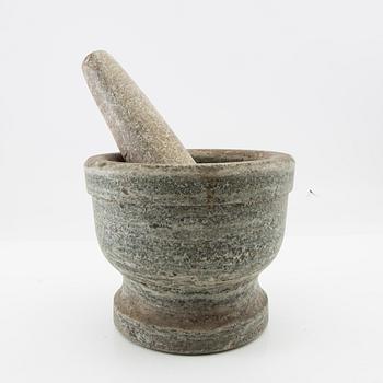 Mortar and pestle circa 1900.