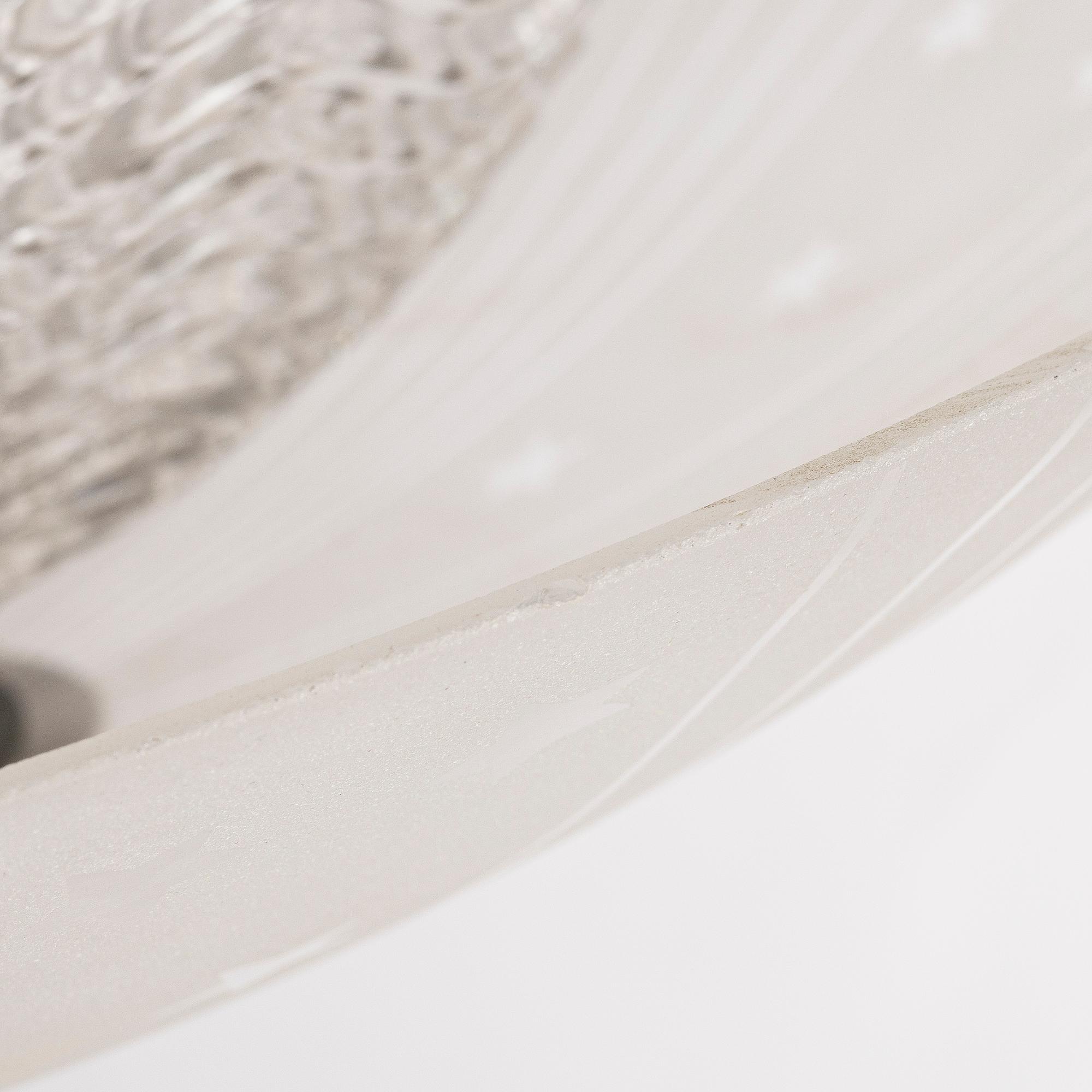 A ceiling lamp, Orrefors, 1950s.