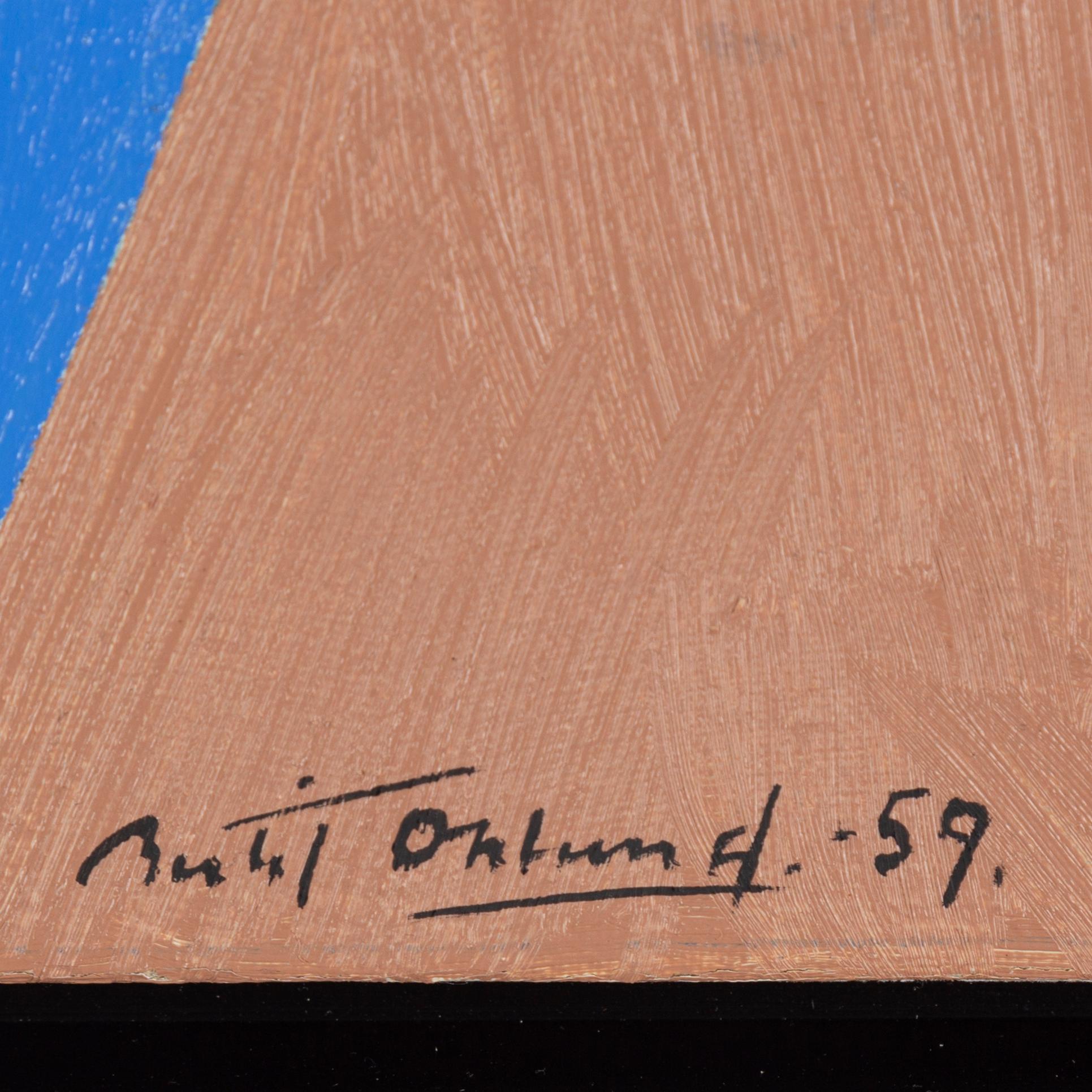 BERTIL ÖHLUND, oil on canvas, signed and dated -59.