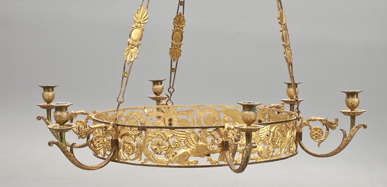 TAKKRONA, empirestil, 18/1900-tal. Diam 76.