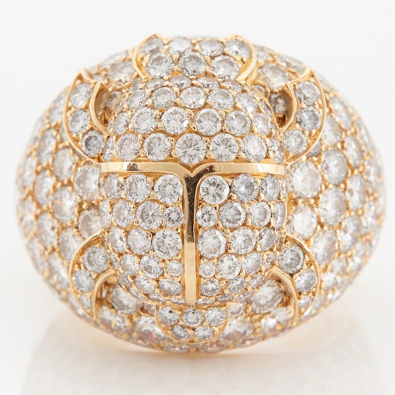 Cartier "Scarab" a ring, special order.