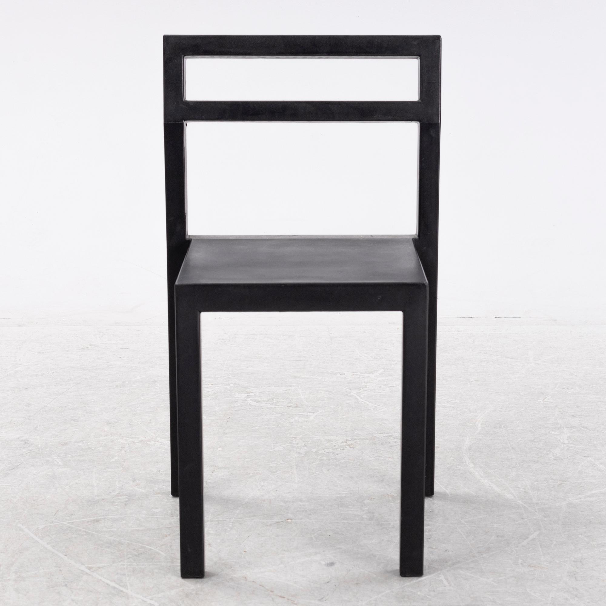 Boris Berlin/Poul Christiansen, 6 chairs, "Non", Komplot design, Källemo, 2000's.