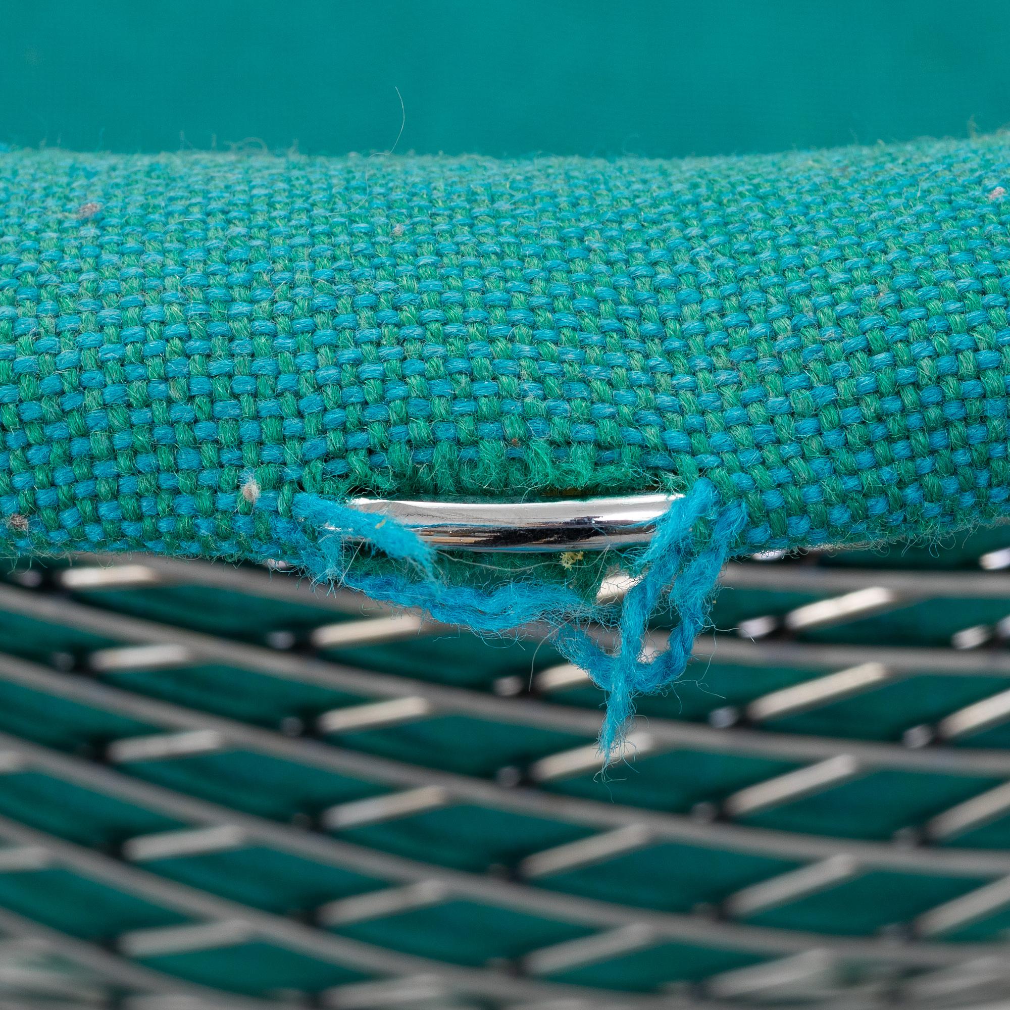 Harry Bertoia, a 'Diamond Chair Wide' 1950s/60s. Knoll International.