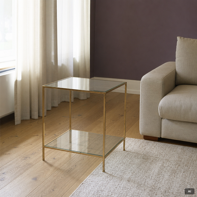 A pair of 'Wing' sofa tables, Ruth & Joanna, contemporary.