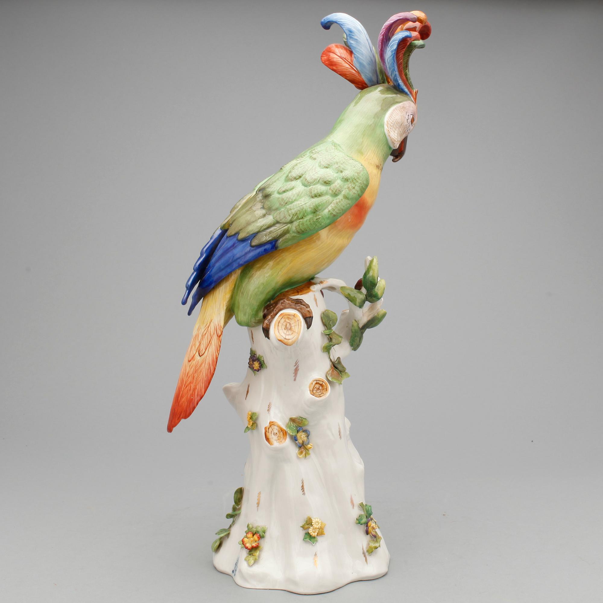 FIGURIN, porslin, Rudolstadt Volkstedt, Tyskland, 1900-tal.