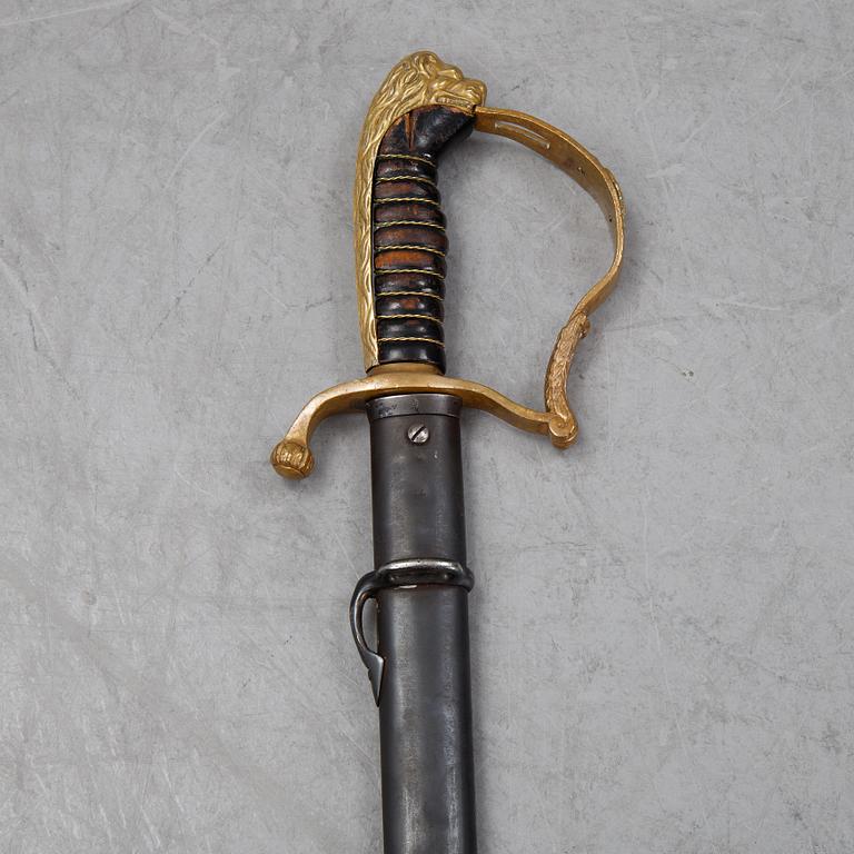 A Swedish infantry officer's sword 1899 pattern.