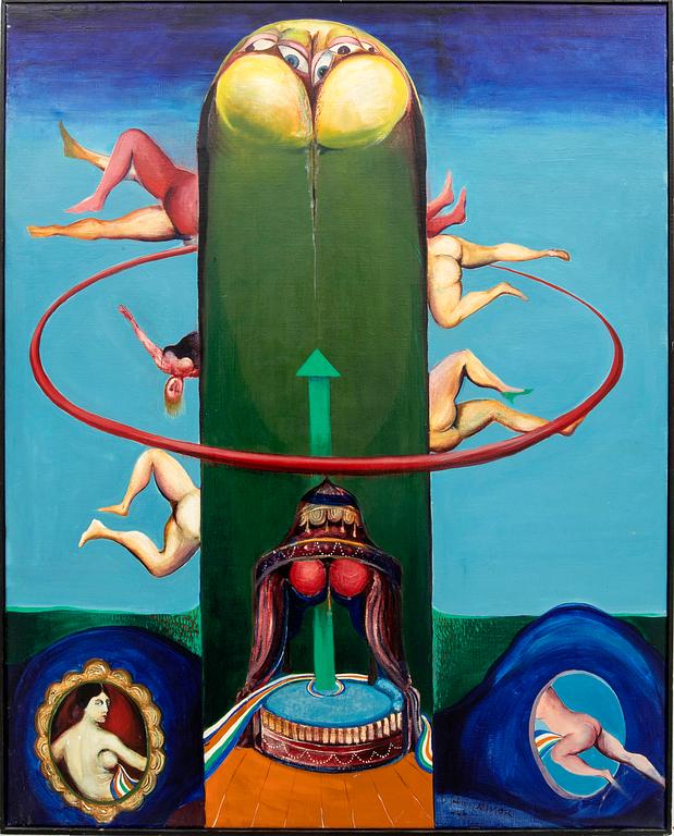 Bert-Johnny Nilsson, olja på duk signerad och daterad (?).