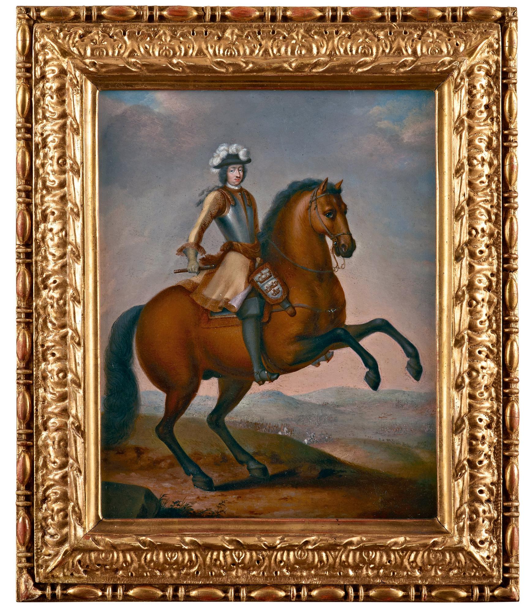 Elias Brenner, Ryttarporträtt av Karl XI (1655-1697).