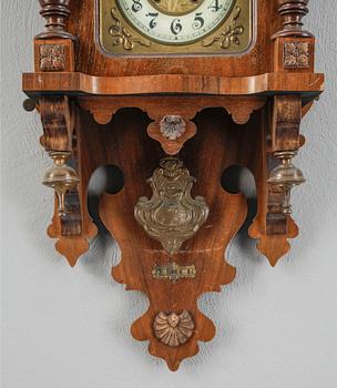 VÄGGPENDYL, nyrenässans, 1800-talets slut.