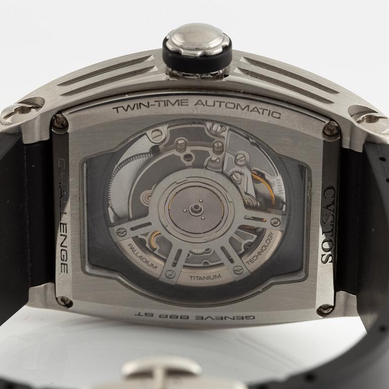 Cvstos, Challenge, Twin-time, armbandsur, 41 x 50 mm.