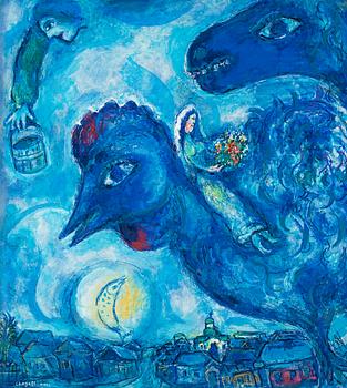 Marc Chagall, "Le rêve de Chagall sur Vitebsk".