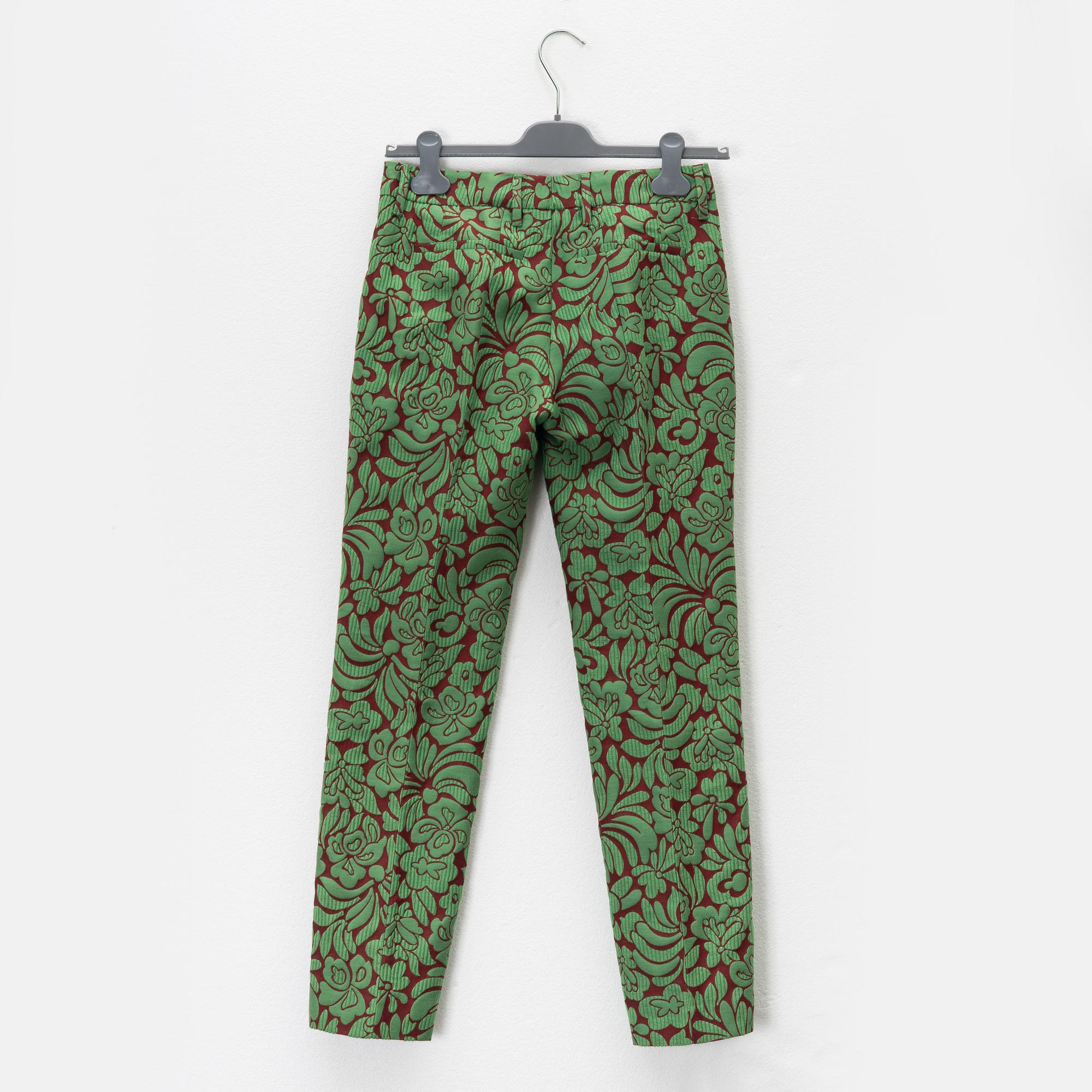 Prada, a pair of damast pants, size 36.