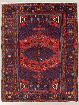 Afshar rug semi-antique approx. 200x129 cm.