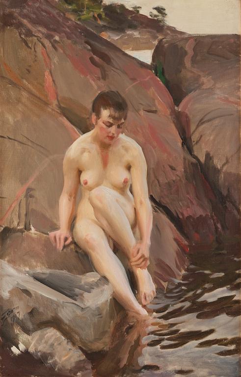 Anders Zorn, "Märta".